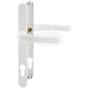 Kování klika/klika bílá, úzký štítek - 3