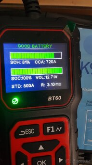 Autobaterie AGM EXIDE 12V 96Ah 850A použitá - 3