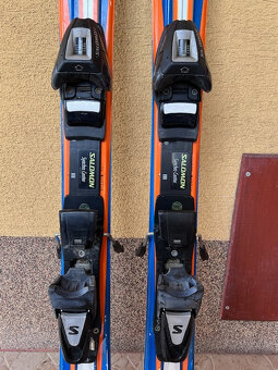 Prodám dětské lyže GASPO FUN X 120cm včetně vázání SALAMON - 3