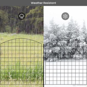 WOLTU jezírkový plot, zahradní plot - 3