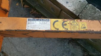 Radlice na sníh za traktor - 3