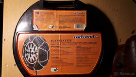 Sněhové řetězy od 13" do 16", startovací kabely zimní výbava - 3