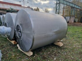 6000 litrů míchaný nerezový zásobník - 3