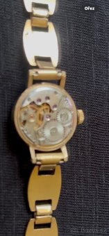 Dámské hodinky Chaika pozlacené - 3