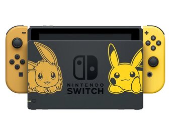 Konzole Nintendo Switch + Pokémon Lets Go, Pikachu + Pokébal - 3