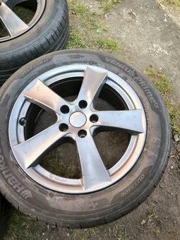 4x alu (5x112) letní pneu 215/55 r17 (7 mm) - 3