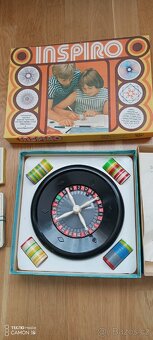 Retro hry -Roulette,Inspiro a další,cena za komplet149,-kč. - 3