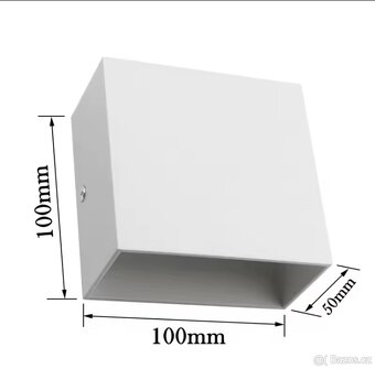 Moderní LED nástěnné svítidlo - 3