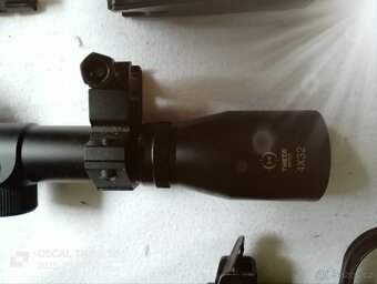 optika SVD Dragunov boční montáž a povlak na zbraň - 3