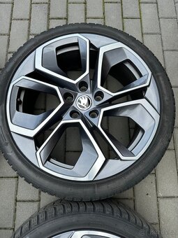 Použité Originál alu kola skoda octavia IV Rs 225/40/r19 - 3
