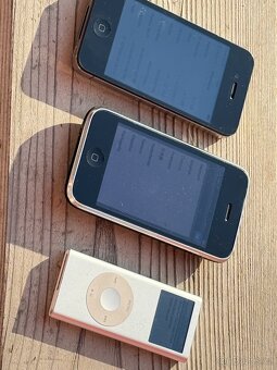 Iphone 3Gs + Iphone 4 32GB + ipod nano 2GB - 3