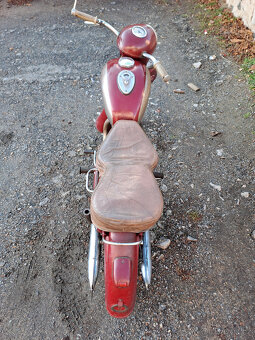 Jawa-ČZ 250 / 353 půlbuben (mezityp), rok výroby 1955 - 3