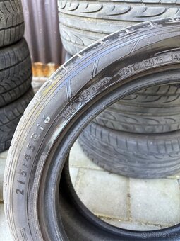 4x zimní a 4x letní pneu 215/45 r16 - 3