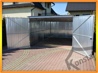 Akční nabídka    Plechová garáž 3x5m. - 3