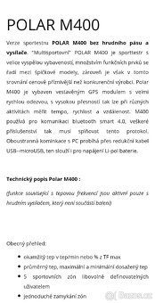 Hodinky Polar M400 - 3