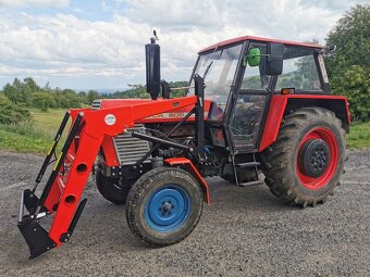 MONTÁŽ ČELNÍHO NAKLADAČE NA ZETOR, ZDARMA JOYSTICK A VIDLE.. - 3