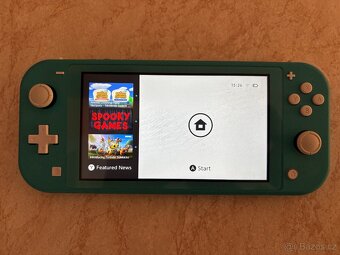 Nintendo Switch Lite Turquoise (světle tyrkysová) + 4 hry - 3