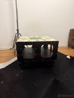 Industriální konferenční stolek - kare design - 3