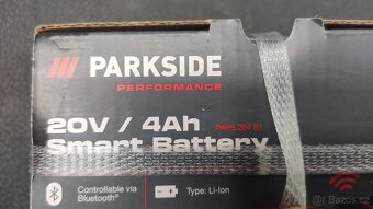 Predám smart batériu PARKSIDE 20V 4Ah - 3