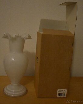 Váza triplex bílá - 3