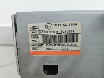 FORD 6000 CD 6M2T-18C815-AF FOCUS C-MAX TRANSIT FIESTA FUSIO - 3