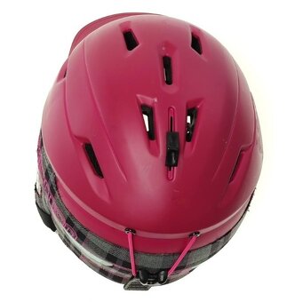 Dámská lyžařská helma Salomon Poison Custom Air + brýle - 3