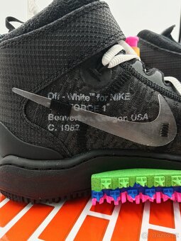 Nike air force one mid/offwhite - 3