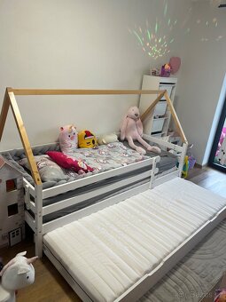 Postel 90x200 s vysuvnym rostem - 3