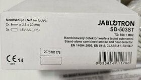 Detektor kouře Jablotron - 3