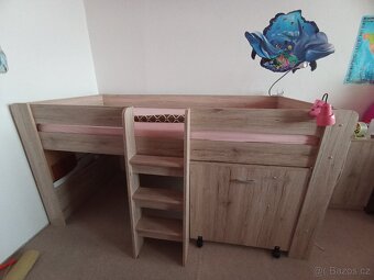 Patrová dětská postel+ stůl - 3