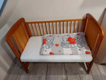 Dětská postýlka dřevěná stavitelná - 3