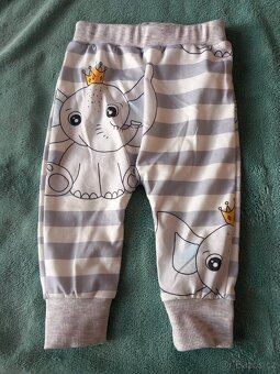 Nový set se slonem - vel. 6-9 měs. - 3