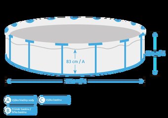 Bazén Marimex Florida 3,66 x 0,99 m - 3