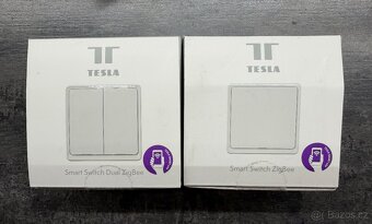 Chytré vypínače Tesla  - nepoužité se zarukou - 3