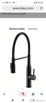 Nová kuchyňská dřezová baterie IKEA - 3
