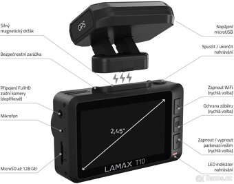 Аutokamera LAMAX T10 4K GPS - 3