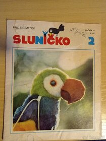 Časopisy Sluníčko 3 ks (1985-89) - 3