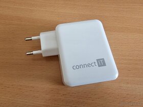 Connect IT QUICK CHARGE 3.0 nabíjecí adaptér 2× USB - 3