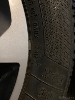 Pneu Kleber Krisalp HP3 215/60 R17, včetně plechových disků - 3