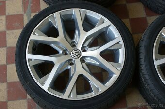 hezky model alu kol VW R17 take Audi Skoda Seat letni pneu - 3