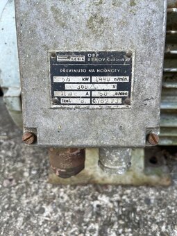 Elektromotor 5,5 kW, 380V, 1440 otáček - 3