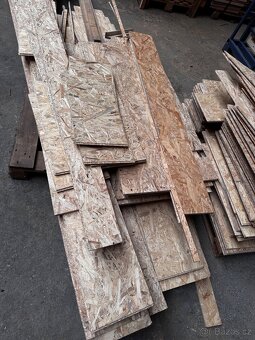 OSB desky – zbytky různých rozměrů (tl. 12 a 18 mm) - 3