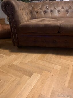 Chesterfield sedací souprava - 3