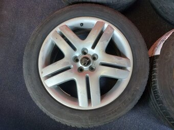 ALU disky VW 5x100 R17 s letními pneu 225/50 R17 - 3