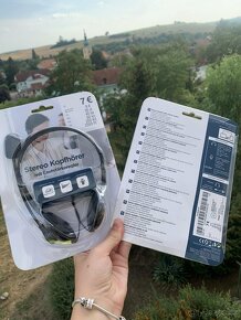 stereofonní náhlavní souprava s ovládáním hlasitosti - 3