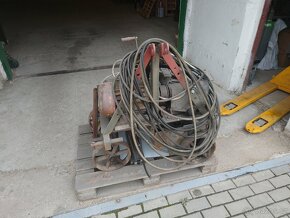 Naviják za traktor s vozíkem a motorem 380V - 3