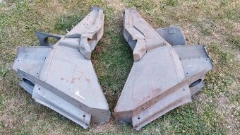 2ks ZADNÍ nepoužité PODBĚHY na ŠKODA 100, ŠKODA 110R erko - 3
