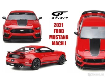 FORD MUSTANG MACH 1 2021 1:18 - 3