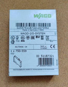 PLC + I/O karty WAGO - 3