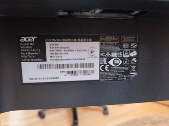 Monitor Acer 24" - 3